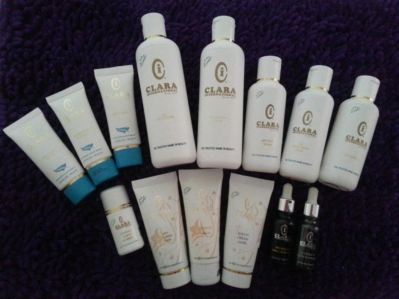 clara skin care product terbaru