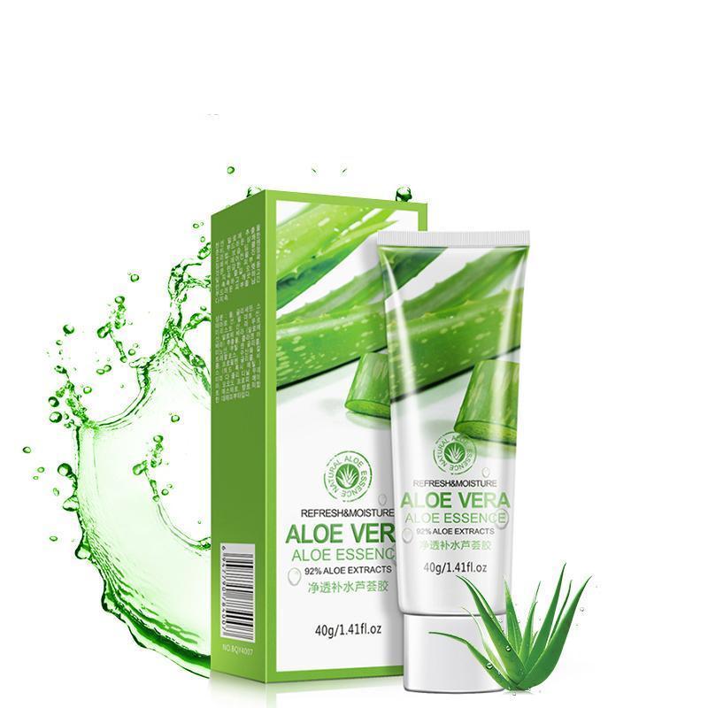 aloe vera gel skin care lotion fresh pure ounce face hair