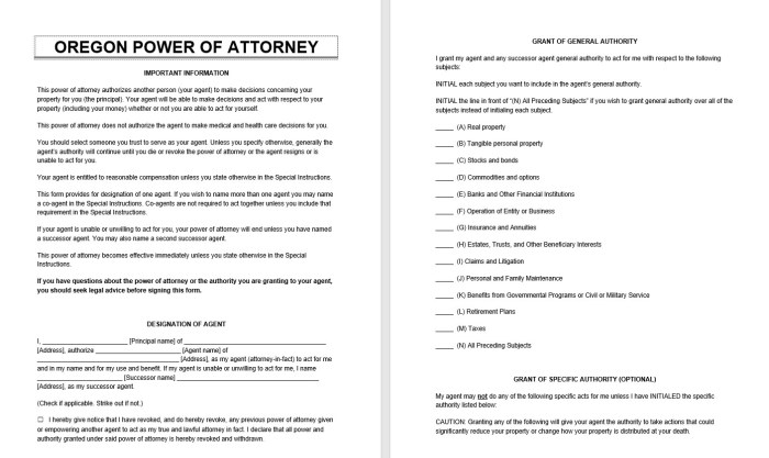 Oregon dmv power of attorney