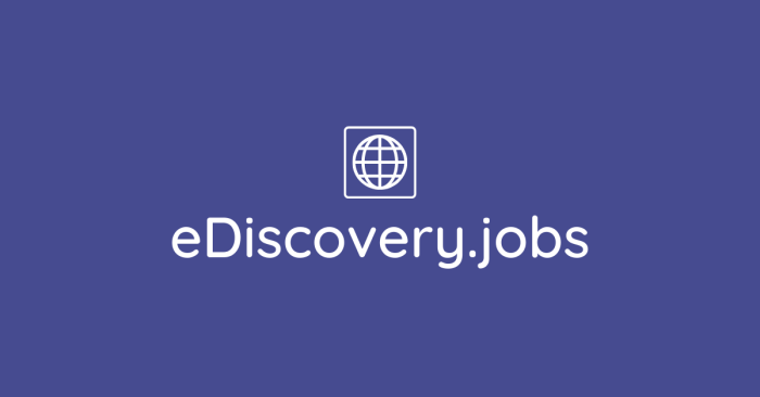 Ediscovery attorney jobs