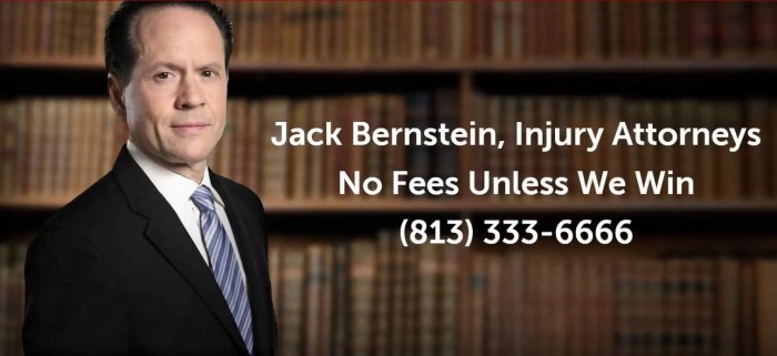 Jack bernstein injury attorneys