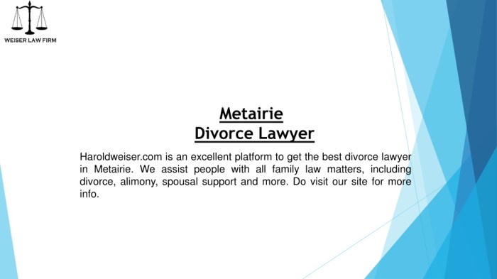 Divorce attorney metairie