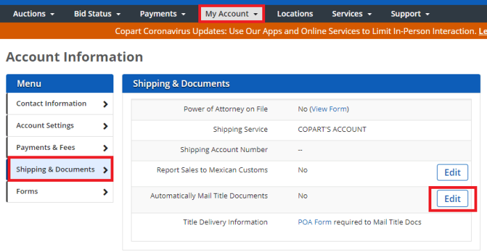 How to fill out copart power of attorney