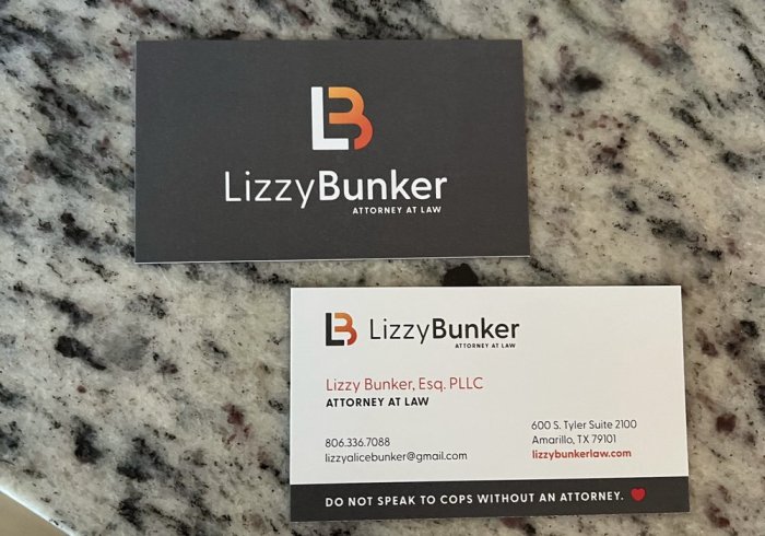 Lizzy bunker attorney