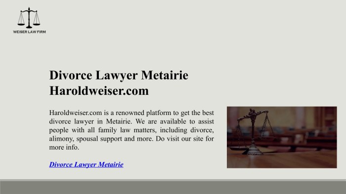 Divorce attorney metairie