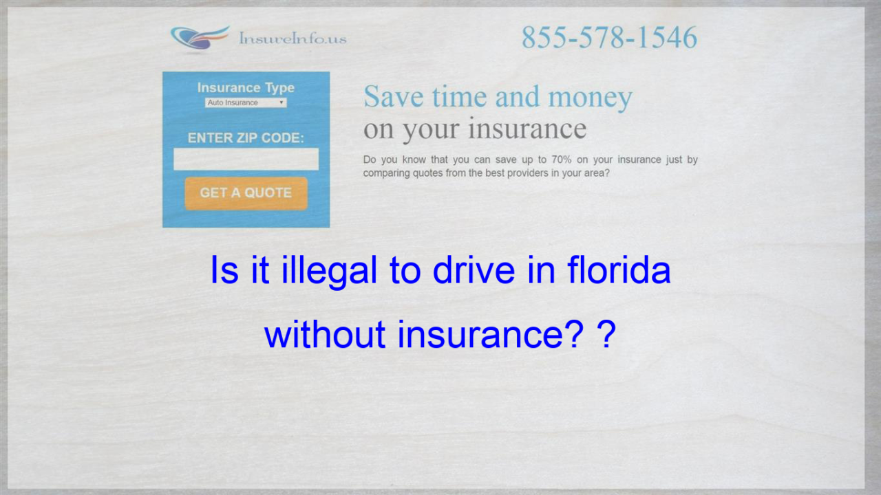 Is it illegal to not have car insurance in florida