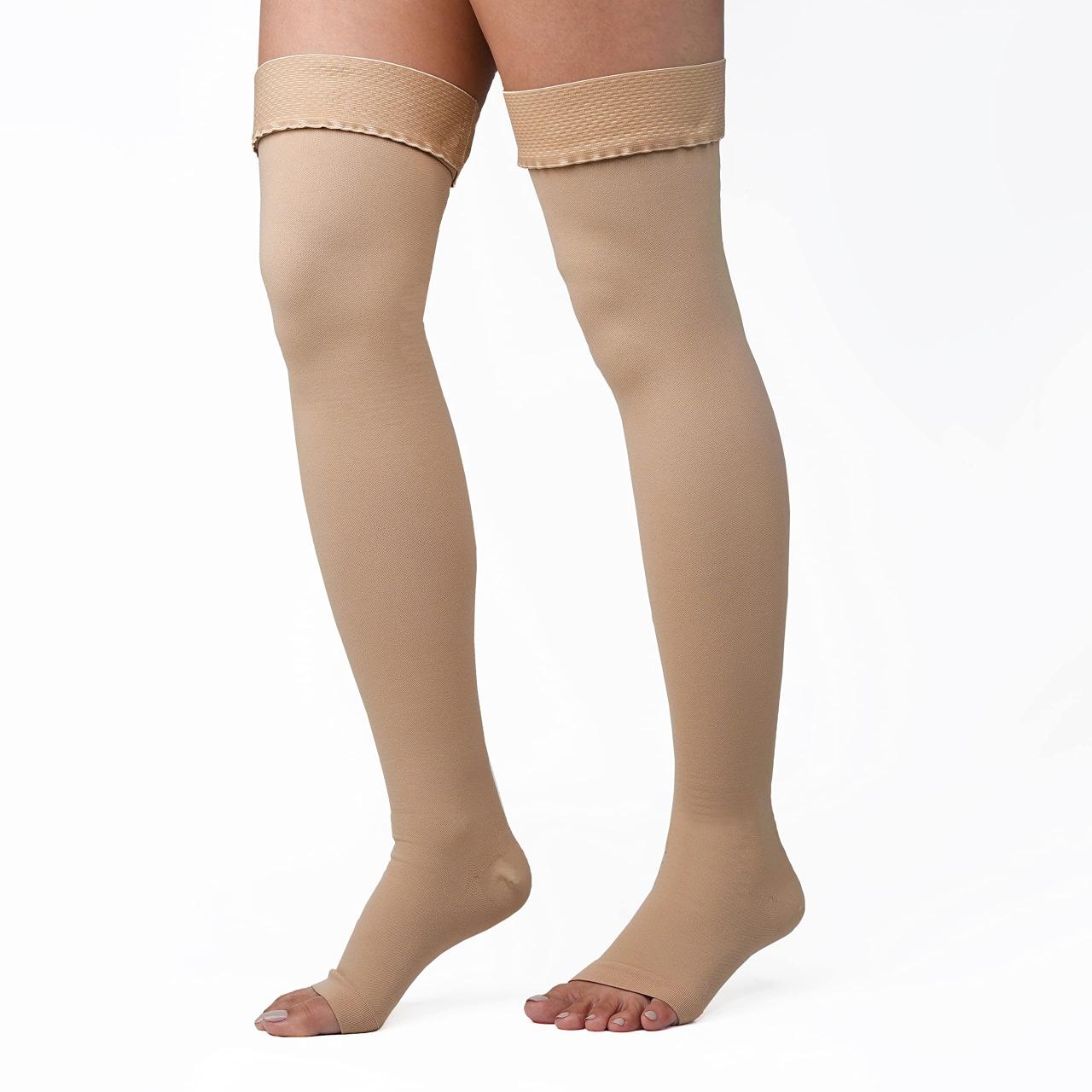 Cotton compression stockings