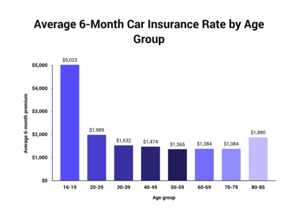 Average car insurance cost per month