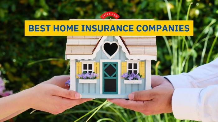 A list of home insurance companies