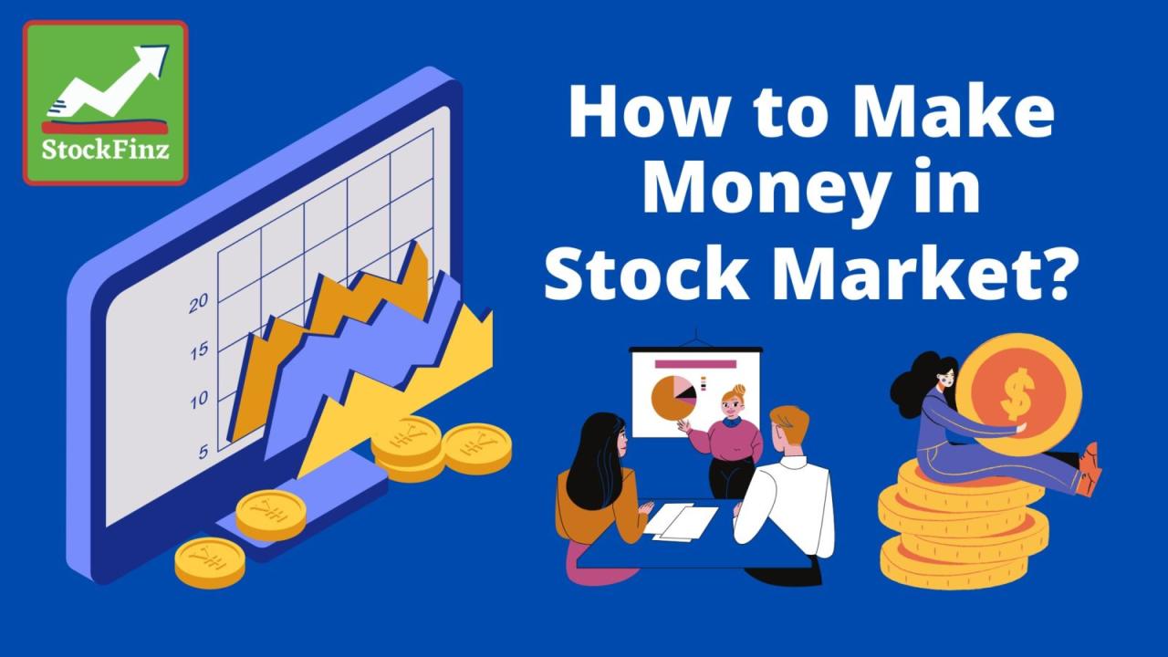 How can you make money in stock market