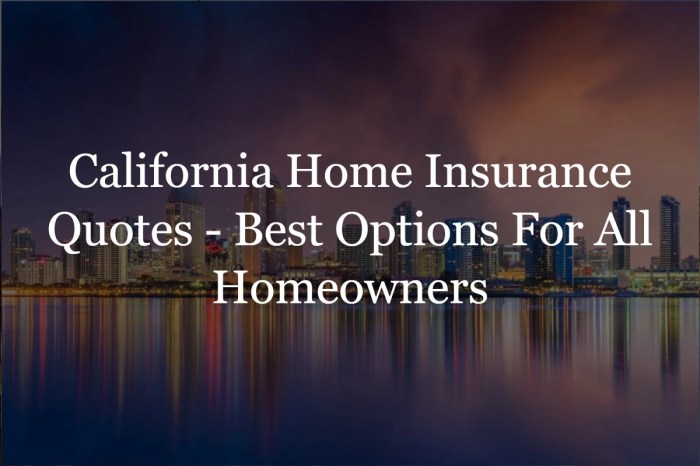 What companies are still writing homeowners insurance in california