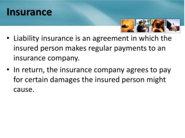 What does it mean when an insurance company accepts liability