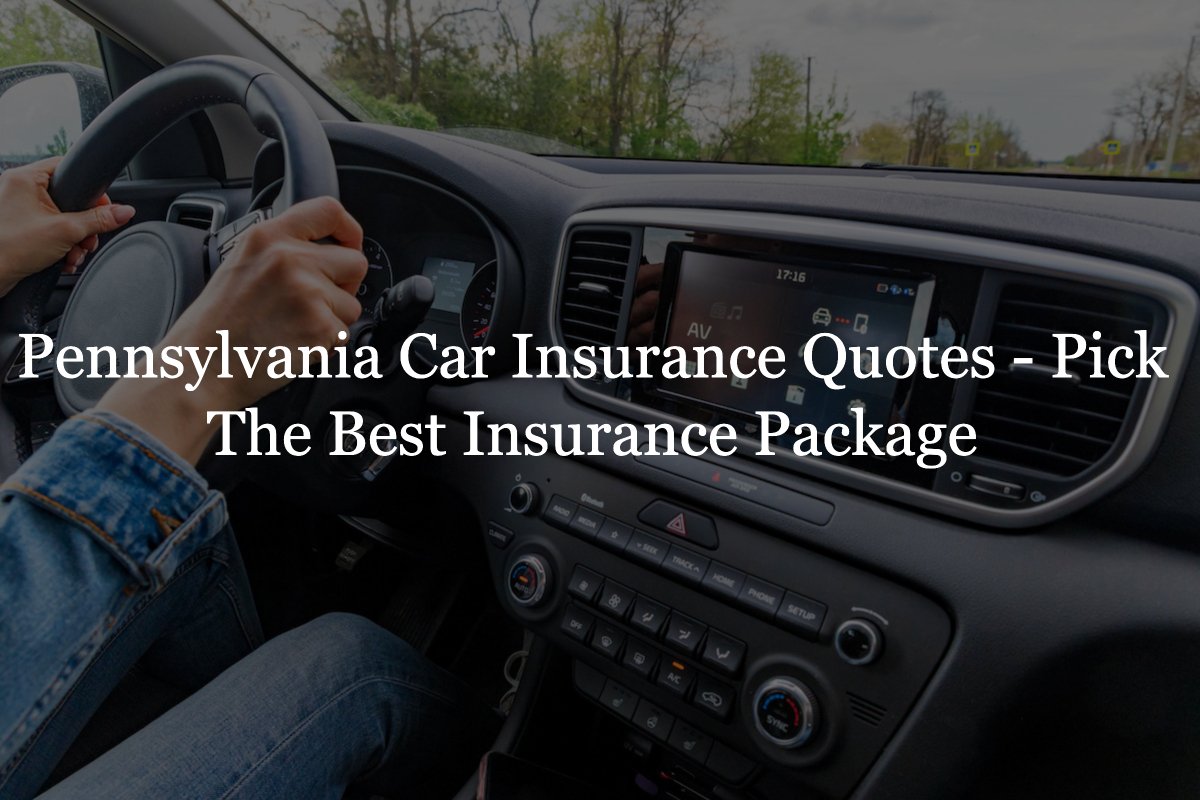 Car insurance quotes pa