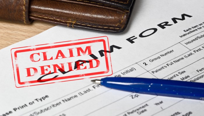 Can an insurance company deny a claim