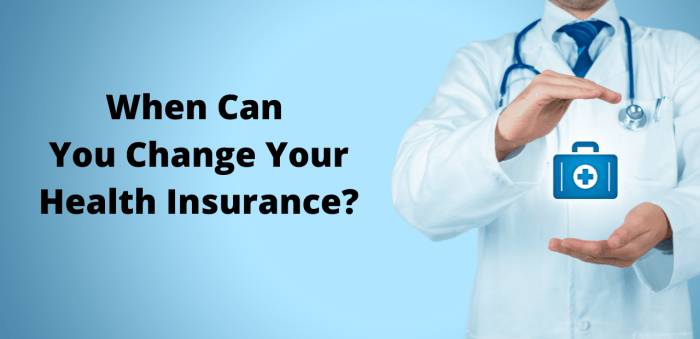 How to switch health insurance companies