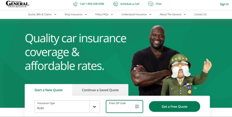 The general car insurance